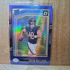 2024 Donruss Optic Caleb Williams Blue Hyper Prizm Rookie RC #201 Bears Football