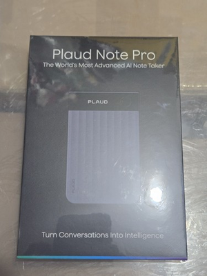 #ad #ad Plaud Note Pro AI Voice Recorder Bluetooth 64GB Flash Memory Handheld Black $164.99
