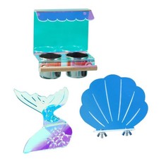 Acrylic Bird Parrot Stand Paw Grinding Perch Chew Pet Hanging Cage Supplies