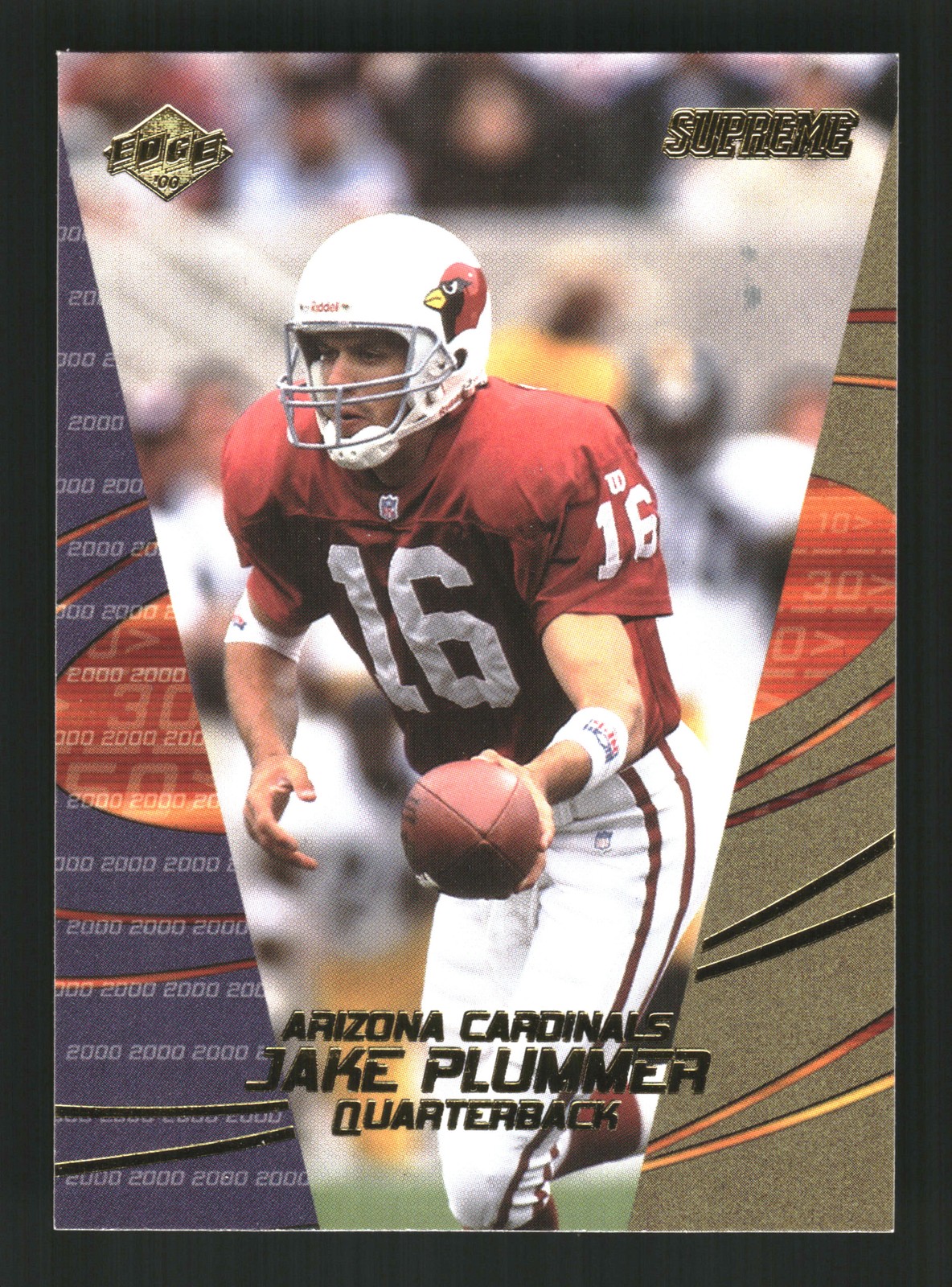 Jake Plummer 2000 Collector's Edge Supreme #4 Arizona Cardinals