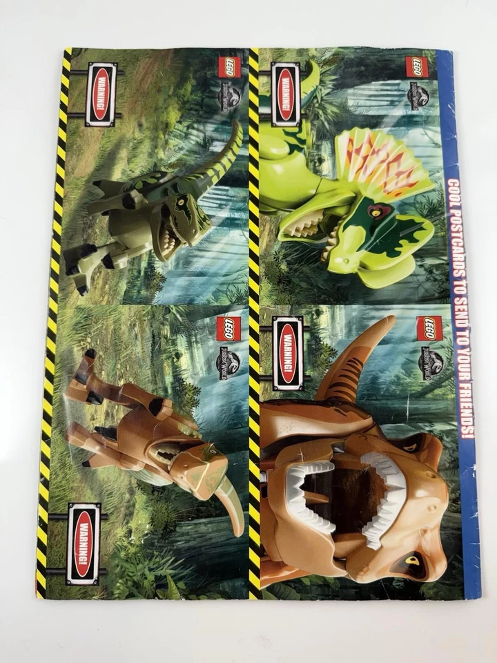 RARE Lego Jurassic World Magazine 16 May - 26 June 2018 NO Dino Or Figurine - Image 2 of 2