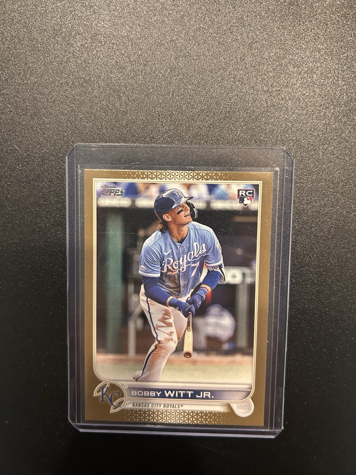 2022 Topps Update Gold Bobby Witt Jr. Rookie 1574/2022 #US100