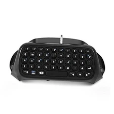  Mini Bluetooth Gaming Keyboard Gamepad Chatpad Message Keyboard for 4, Slim 