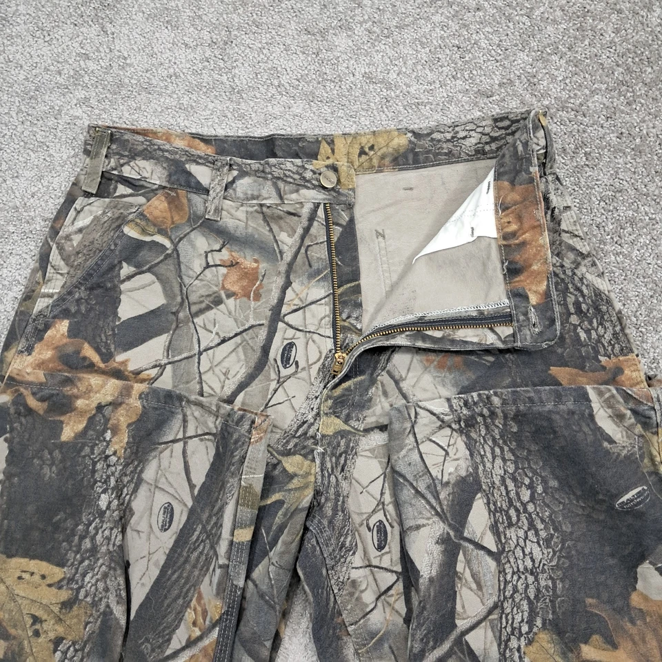 Pantalones de mezclilla para hombre Carhartt Dungaree Rit camuflaje 100 % algodón multicolor 36x30 Foto 2 de 4