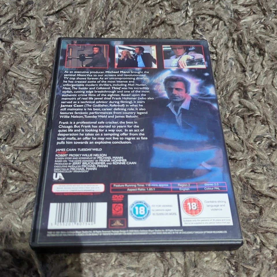 Thief (DVD, 2009) James Caan,  - Image 2 of 3