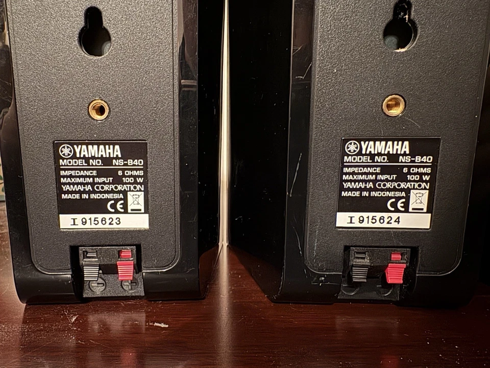 Yamaha NS-B40 Surround Speakers – Pair – Home Theater – Tested & Working - Image 2 of 2