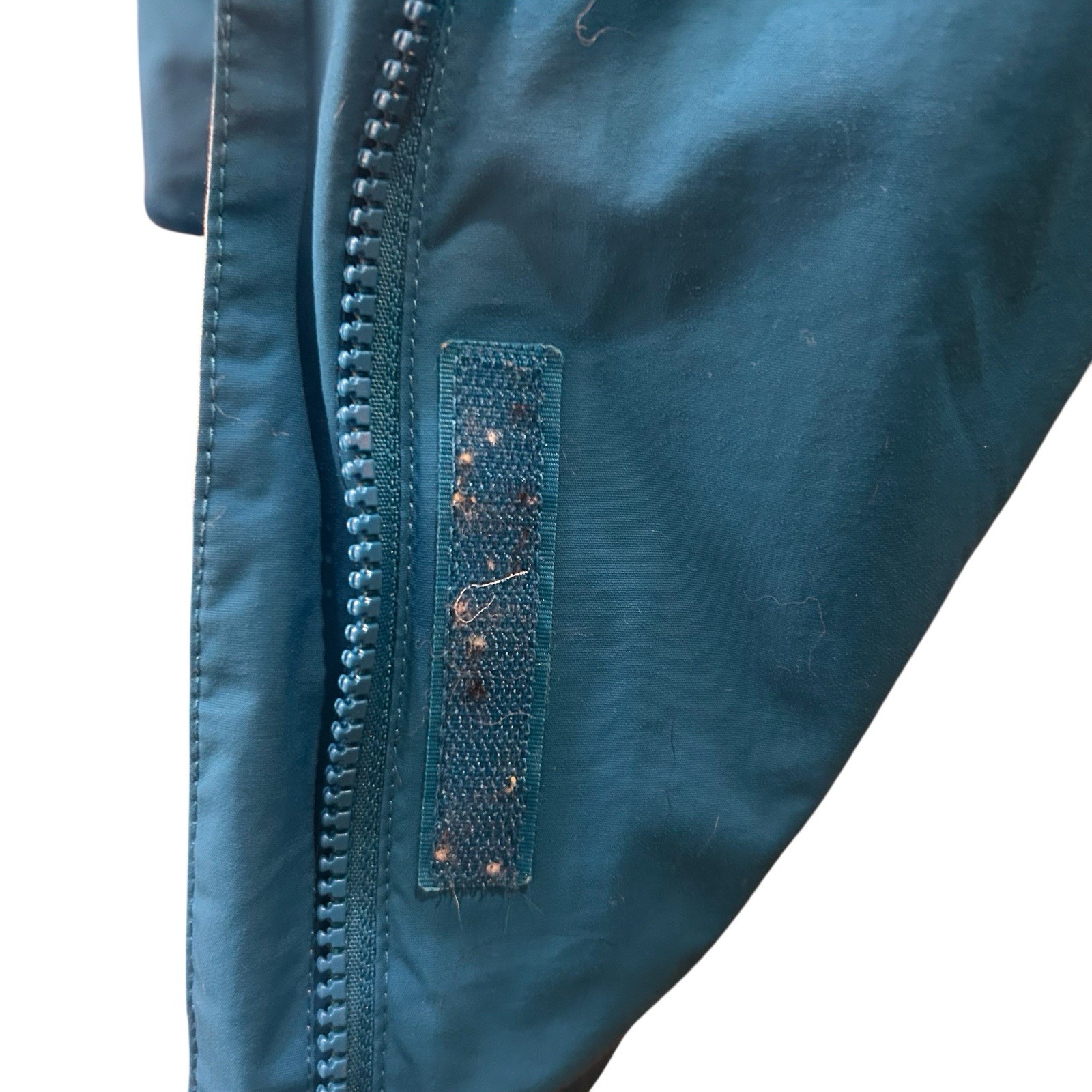 The North Face Blue Hyvent Tech Full Zip Jacket Hooded Womens Large Waterproof thumbnail 8