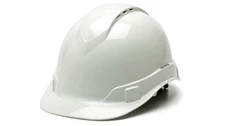Pyramex Ridgeline Cap Style Hard Hat, 4-Point Ratchet Suspension, Vented