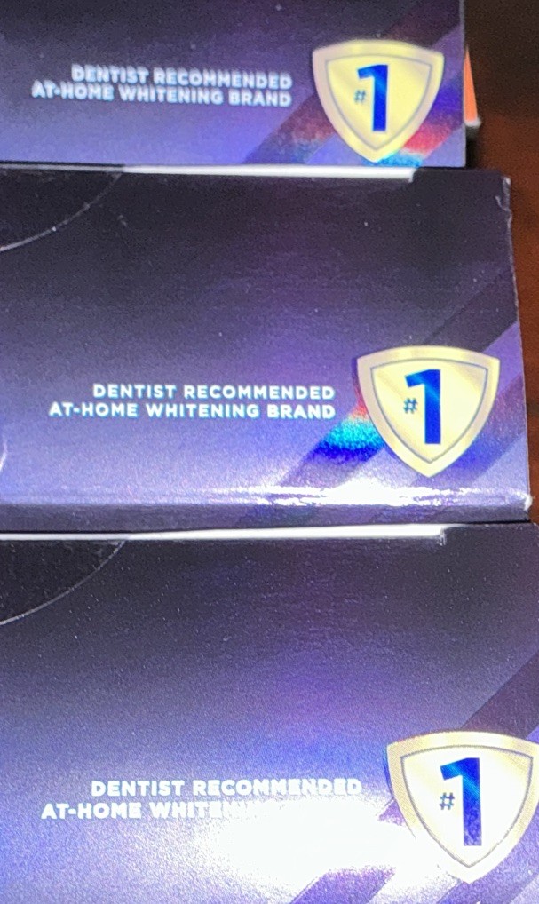 (LOT OF 3X) Crest 3D Whitestrips Ageless Whitening 18 Levels Whiter 28 Strips