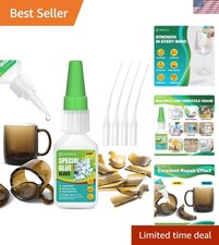 20g Multi-Purpose Glass Glue - Waterproof, Non-Toxic Liquid for Crafts  Repairs