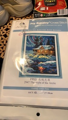 Joy Sunday Cross Stitch Kit - The Night of the Arctic
