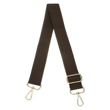 Purse Straps Replacement Crossbody, 51 Inch Canvas Strap, Dark Brown