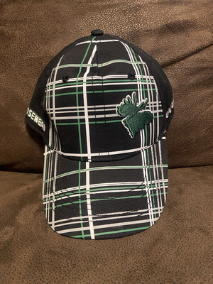 Moosehead Beer Hat Canadian Lager Karbon Plaid SnapBack Cap Brand New NWT