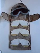 WWII US All Purpose Polaroid Goggle Lens Kit  No. 1021 - Fully Complete - Unused