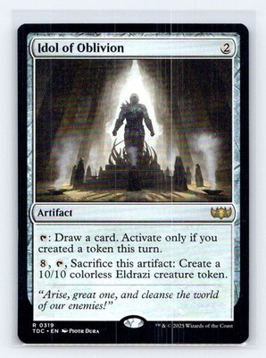 Idol of Oblivion 319 Rare Commander: Tarkir: Dragonstorm Magic: The Gathering NM