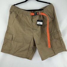 Eddie Bauer Mens Top Out Belted Cargo Shorts ...