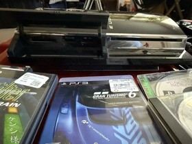 Sony PlayStation 3 PS3 Console 80GB CECHK01 System 6 Games Controller Bundle 