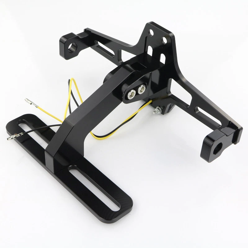 CNC License Plate Bracket Fit For Suzuki Bandit GSF250 400 600 650 750 1200 1250 - Image 3 of 4