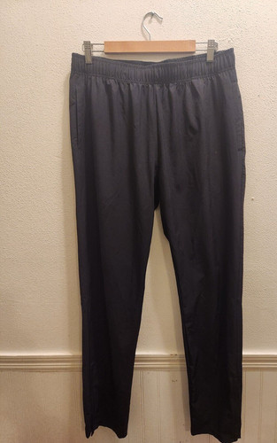 Berkley Jensen Men's L Black Active Woven Light Weight Quick Dry Pants #32