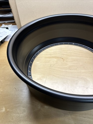 20"x 6.5”inner Step Lip Barrel Matte Black Fit AG,ESR,DBE Rotiform 40 Holes US - Picture 2 of 7
