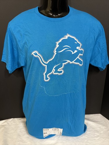 Fanatics Sport T-Shirt Short Sleeve Detroit Lions Official NFL Sz Medium