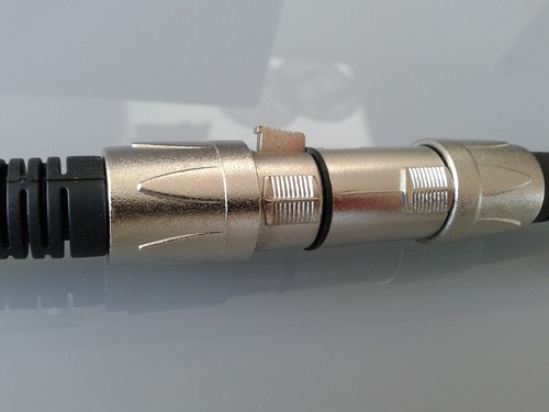 1 PAAR sehr hochwertige XLR STECKER + KUPPLUNG für anspruchsvolle Anwendungen - Picture 3 of 5