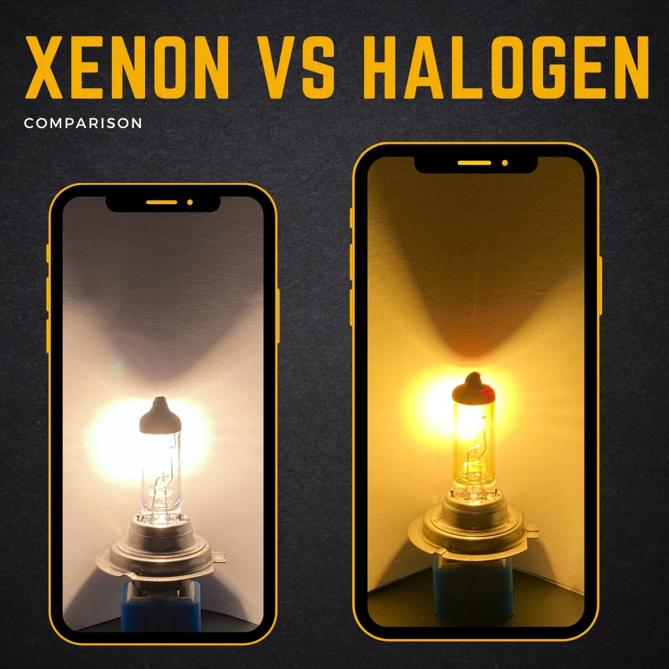 For VW Golf MK5 Xenon Yellow 100w Headlight 2003-2009 Low Beam Light Bulbs 12v - Image 3 of 4