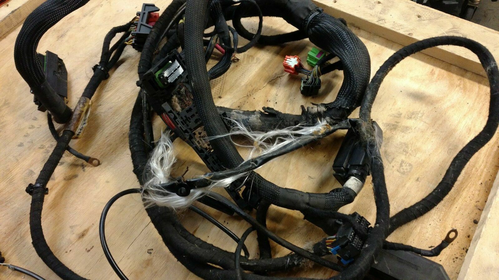 LAMBORGHINI MURCIELAGO LP640 ROADSTER DRIVER SIDE IGNITION WIRING HARNESS OEM 