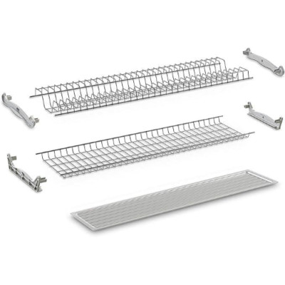 COMPAGNUCCI STORE KIT KUNSTSTOFF-ABTROPFSCHALE GRAU FÜR 90 CM MÖBEL