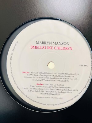 Marilyn Manson / Smells Like Children 2001 UK ORIGINAL LP Simply