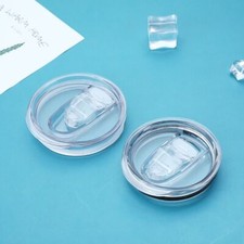 2pcs Durable Splash Spill Proof Tumber Cup Cap for Yei Bottle Cover Plastic Lids