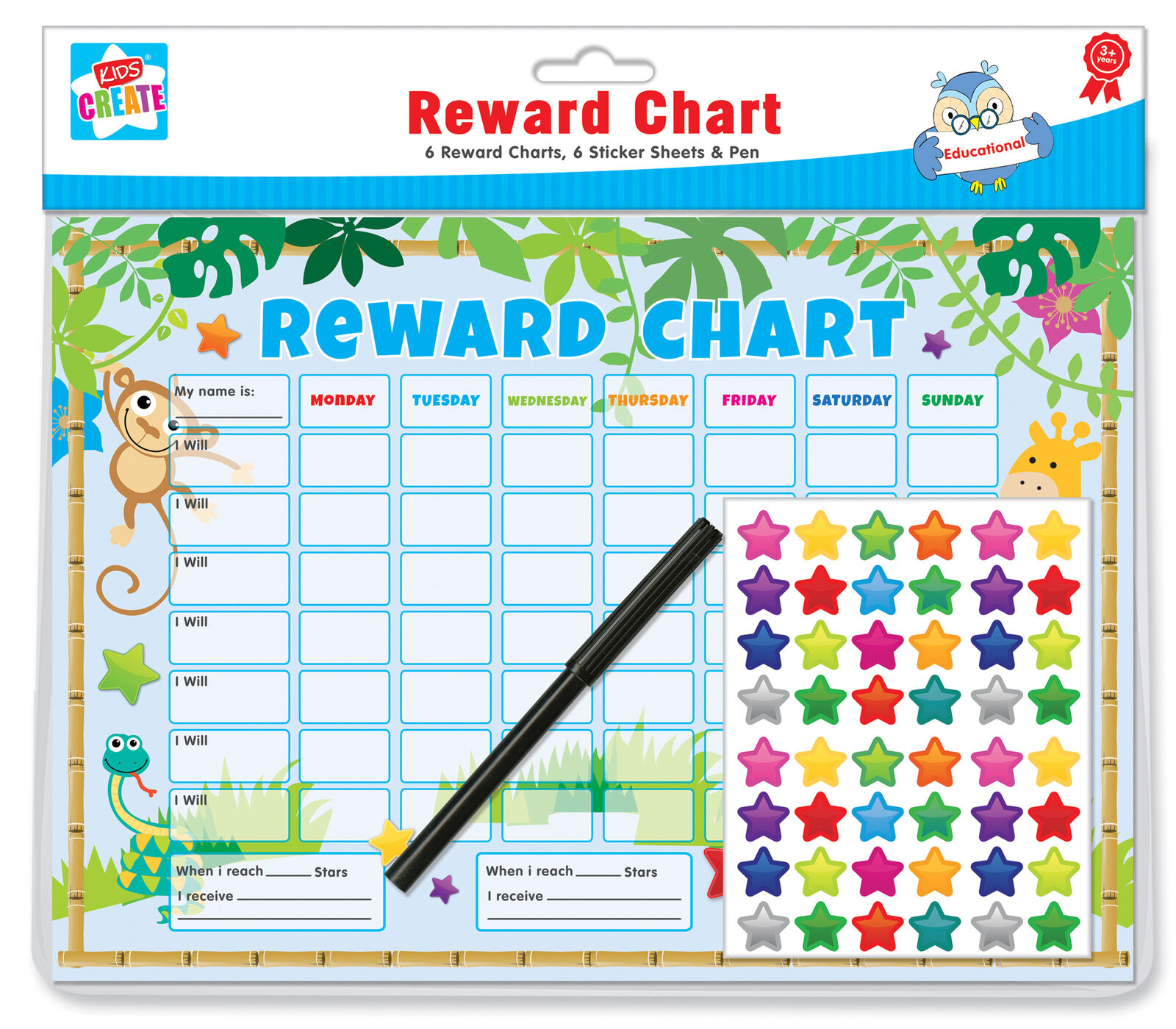 Spongebob Sticker Chart