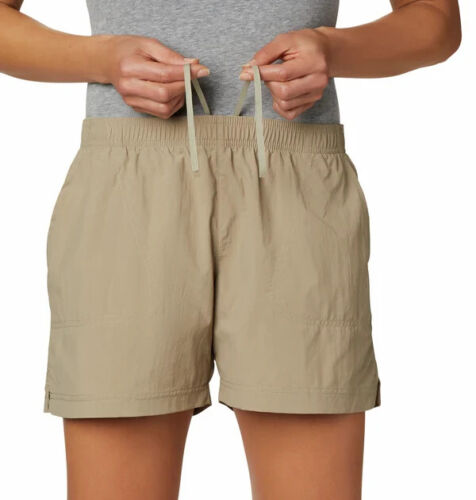 Columbia Sandy River Shorts Women's Large Tusk Omni-Shade UPF 30 Hiking JDM1328 - Picture 6 of 10