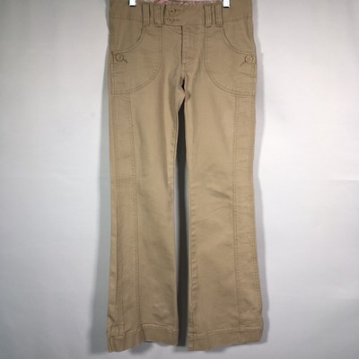 american eagle khaki bootcut pants