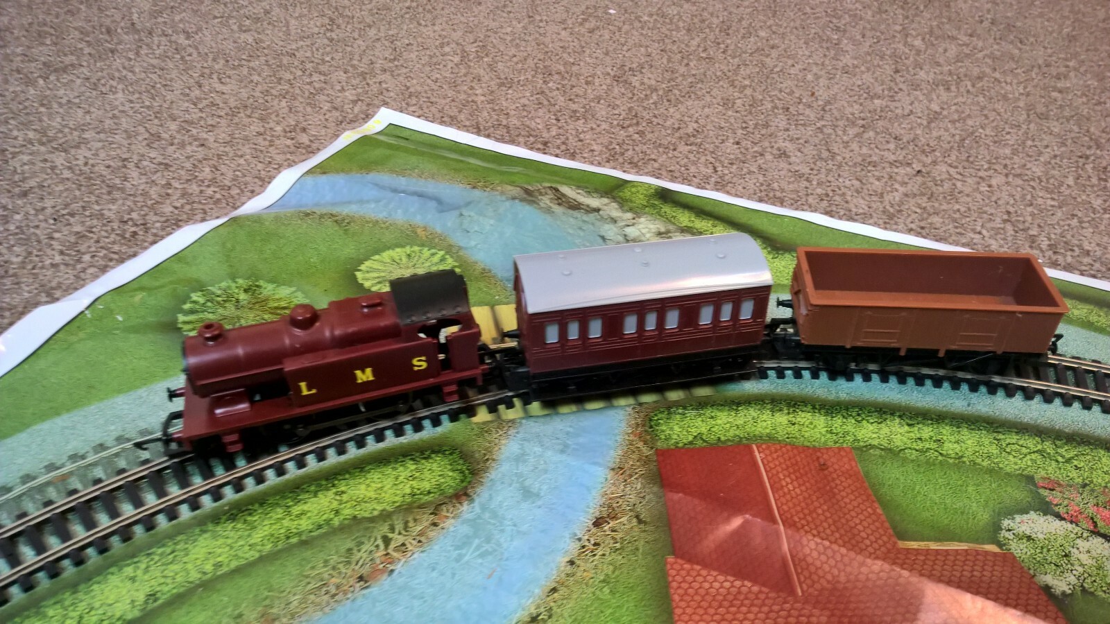 My First Hornby 00 Gauge R1031 Battery Vintage Operated Train Set eBay