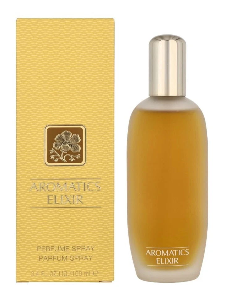 CLINIQUE AROMATICS ELIXIR EAU DE PARFUM EDP 100ML SPRAY - WOMEN'S FOR HER. NEW - Image 2 of 4