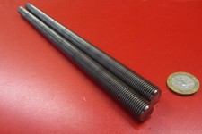 4140 Steel Threaded Rod, Grade B7, RH, 9/16"-18 x 1 Foot Length, 2 Units