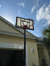 Ktaxon 6.9 Ft. -10 Ft. Height Adjustable Portable Basketball System Hoop