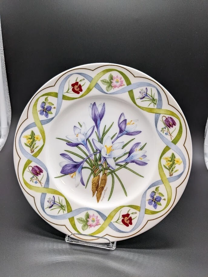 Juego de 6 platos Wedgwood "The Flower Artists of Kew" NUEVO EN CAJA Foto 2 de 4