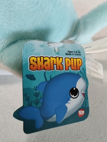 Shark Pup Plush With Tags, Great condition, Soft and small - Picture 6 of 10