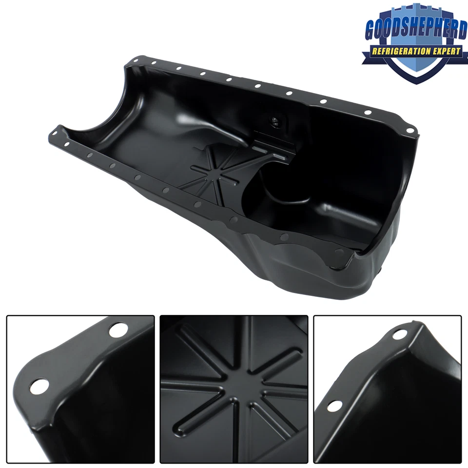 Pan de aceite de motor trasero para Chevrolet C1500 GMC K2500 C2500 K3500 Suburban V8 7,4 L Foto 3 de 4