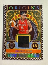 K155,927 - 2023 Panini Origins WNBA Art Nouveau Jersey #ANAGR Allisha Gray