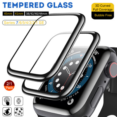 1-2PS Fr Apple Watch Ultra11 10 9 8 49/45/41/4246 TemperedGlass Screen Protector