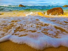 Digital Image Picture Photo Wallpaper Background Beach Skyview Desktop Art