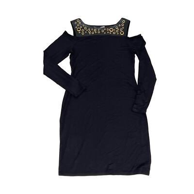 philosophy cut and sew dress Philosophy, New, Cold Shoulder Cut and Sew Dress Black, Size PS, KB164
