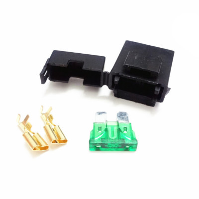 5pcs Car radio short wave power cord fuse box accessories 30A insert fuse tube