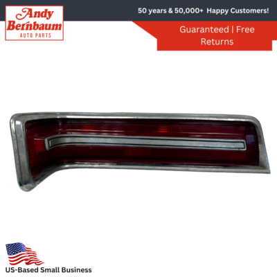 1966 Chrysler New Yorker Left Side Tail Light Lamp Assembly