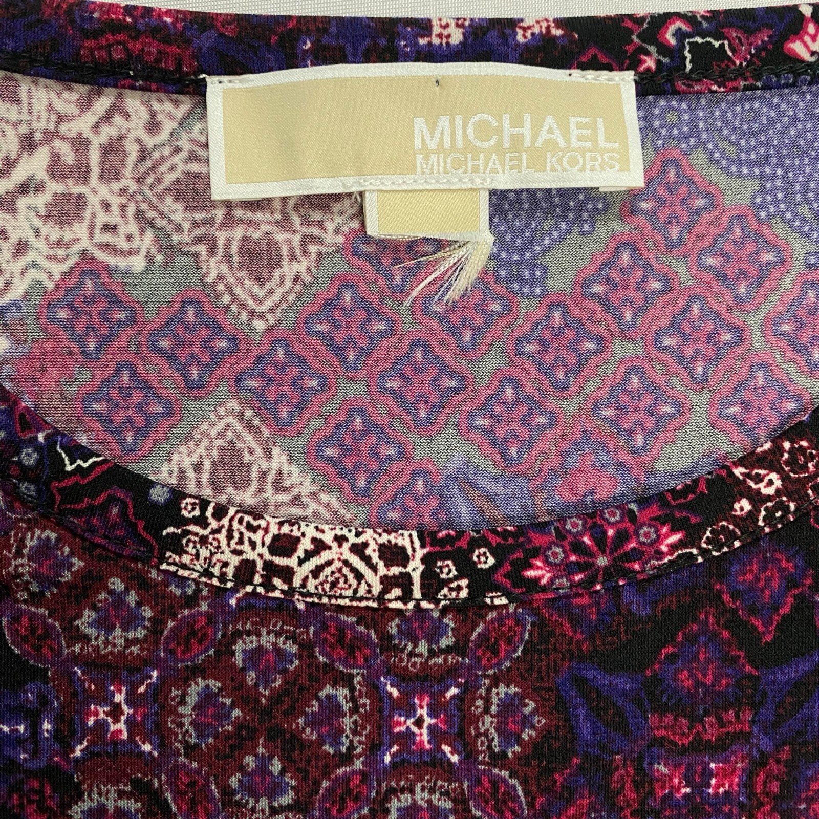 MICHAEL Michael Kors Patchwork Tiered Layer Hem D… - image 11
