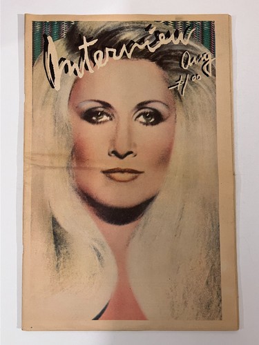 ANDY WARHOL Interview Magazine Aug 1978 Baby Jane Holzer OJ Simpson Eric Roberts
