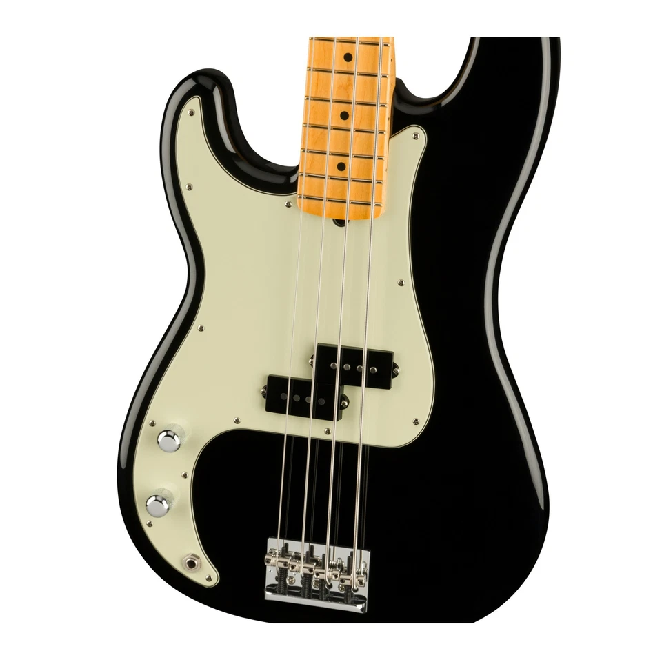Fender American Professional II 4 String Bass Guitar Left Handed Black GRADE A - Image 4 of 4